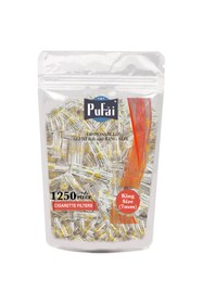 Resim Pufai Slender Sigara Filtresi Katran Süzer 7 Mm Uyumlu Filtreli Sigara Ağızlık 2500 Adet 2 Paket 