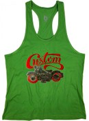 Resim BLUU Chopper Fitness Gym Tank Top Sporcu Atleti 