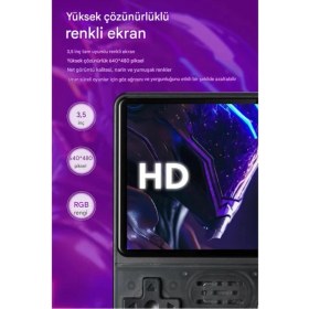 Resim R36S Mini Konsol 10.000 Retro Oyun IPS Ekran Kalitesi 
