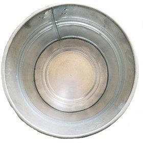 Resim Onurçeşitpazarı Metal Galvaniz Su Kovası 27 Cm Yuvarlak Su, Süt Kovası Diğer 