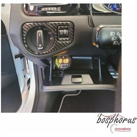 Resim Volkswagen Mk7 Golf 52mm Çekmece Gösterge Pod 