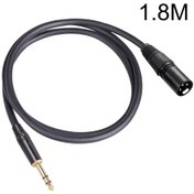 Resim TC145BK19 TRS Erkek - XLR 3Pin Erkek Ses Kablosu 1.8m 