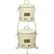 Resim Home 2 Katlı Büyük Boy Patates Soğan Kovası-Krem 