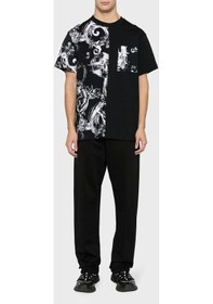 Resim Versace Jeans Couture Erkek T Shirt 76gah611 Js287 899 Siyah 