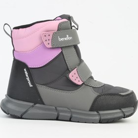 Resim Benetton ® Füme Çocuk Bot Su Geçirmez Waterproof BNI-11009 İTHAL 