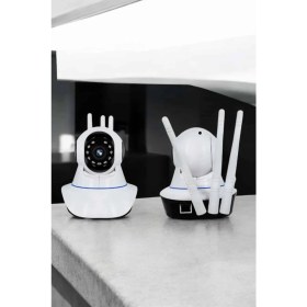 Resim Marsilyan Wifi Kamera Ev Kamerası Gece Görüşlü Kablosuz Bebek Izleme Kamerası 