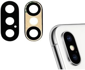 Resim iPhone X Uyumlu Kamera Lensi Kamera Camı 