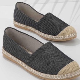 Resim Bambi Siyah Kırçıllı Kadın Espadril K01125010018 