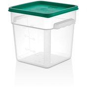 Resim GastroPlast 7.6 Litre Kare Saklama Kabı ( Kapaklı ) 