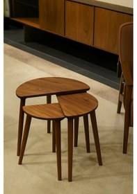 Resim Roma Zigon Sehpa Urartu Krem 