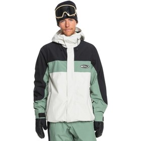 Resim Quiksilver High Altitude Gore-tex Jk Erkek Bej Snowboard Ceketi 