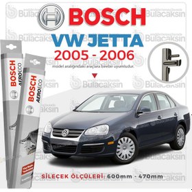 Resim Volkswagen Jetta Muz Silecek Takımı 2005-2006 Bosch Aeroeco 