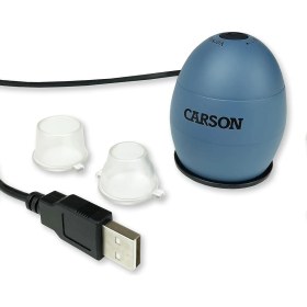 Resim Zorb USB Dijital Bilgisayar Mikroskopu, 81 x Etkili Büyütmeli (32 Inç Monitöre Göre), Sörf Mavisi (MM-500) 