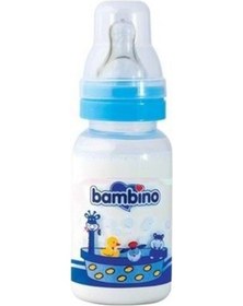 Resim Bambino Standart PP Biberon 150 ML / Mavi 