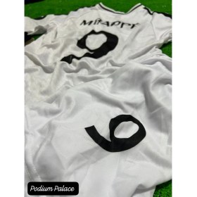 Resim 2024/25 Kylian Mbappe Real Madrid Yeni Sezon Iç Saha Çocuk Forması 4'lü SET(BEYAZ)ZYN26 