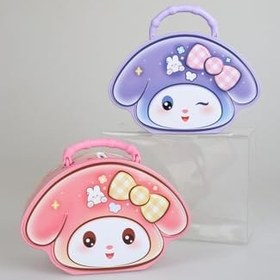 Resim Kuromi Metal Kumbara, Melody Tekli, Pembe, Dekomus Cep Defteri Hediyeli 