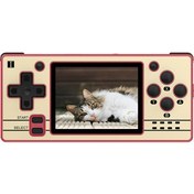 Resim Q20mini 64-bit Gba Retro Fc Nostaljik Mini Oyun Konsolları, Kırmızı İngilizce Sürüm 16g 