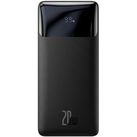 Resim Baseus Bipo W Overseas Edition 30000 mAh Hızlı Şarj Powerbank Siyah 
