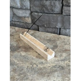 Resim Traverten Doğal Taş Tütsülük 24X4X3CM 