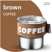 Resim Reedark 304 Çelik Isı Ve Soğuk Saklama Bardak, 420ml Fincan, İçecek İçmek İçin Sürekli Kullanıma Uygun, Taşınabilir Ve Pratik 