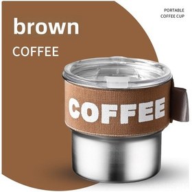 Resim Reedark 304 Çelik Isı Ve Soğuk Saklama Bardak, 420ml Fincan, İçecek İçmek İçin Sürekli Kullanıma Uygun, Taşınabilir Ve Pratik 