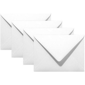 Resim Davetiye Zarfı 12 x 18 Cm Beyaz 100 Adet 