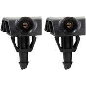 Resim Lasonstiges 2 Adet Araba Cam Silecek Pedi Su Püskürtme Memesi Nissan Tııda Sylphy X-trail Venucia D50 R50 Siyah Plastik Uyar 