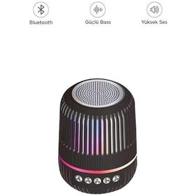 Resim Torima GTS-2150 Taşınabilir RGB Işıklı Bluetooth Hoparlör 
