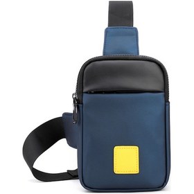 Resim Youtek Erkek Nylon Casual Çapraz Çanta - Koyu Mavi, Hafif Ve Fonksiyonel, 19x13x4cm Koyu Mavi 