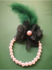 Resim PASAMİA Nedime Gelin Bilekliği Yeşil Renk (10 Adet ) 