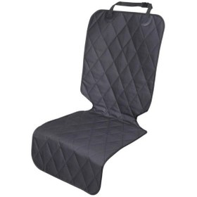 Resim 1adet Siyah Kedi Köpek Oto Araç Koltuk Kılıfı Örtüsü Sıvı Su 