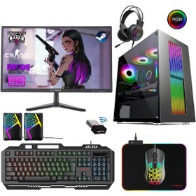 Resim Xaser XSR326 i7-860 8 GB 256 GB SSD 4 GB GT730 21.5" Dos Masaüstü Oyun Bilgisayarı 