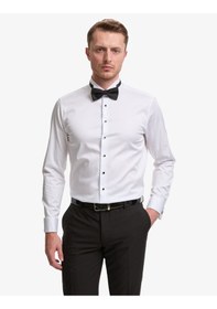 Resim Pierre Cardin Erkek Beyaz Gömlek Smokin 50324015-vr013 