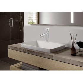 Resim Ar Fia Yüksek Çanak Lavabo Bataryası 102188089 