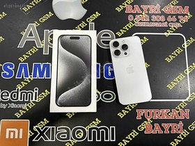 Resim Apple iPhone 15 Pro İkinci El TR | 512 GB | Beyaz 