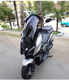 Resim Motocam Rks Fort 250 Ön Cam 2023-2026 Model 74cm Siyah Renkli 4mm Uzun 