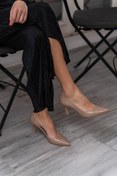 Resim Paprica Karamel Rugan Stiletto 