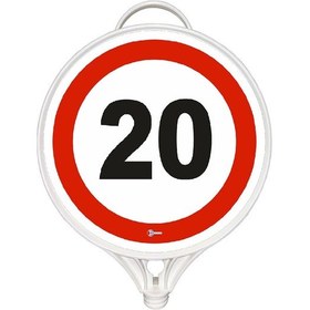 Resim Azami Hız Tabelası 20 Km 
