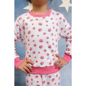 Resim Perendi Kız Çocuk %100 Pamuk Pijama Takımı 