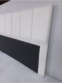 Resim YUSE MOBİLYA VE AKSESUAR Baza Yatak Başlığı Yarma-keten Beyaz 140 