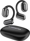 Resim Monster Açık Ücretsiz AC100 Açık Kulak Kulaklıklar, Kulak Kancalı Bluetooth 5.3 Kablosuz Kulaklıklar, Çift Büyük Sürücü ile Sürükleyici Stereo Ses, Net Konuşma, 30H Çalma Süresi, Koşu için Su Geçirmez 