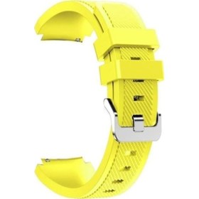Resim Adige Samsung Uyumlu Galaxy Uyumlu Watch 5 Pro Kordon Kayış Çizgili Silikon 20/czg 