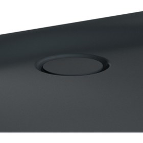 Resim VitrA Leaf 59970009000 Duş Teknesi Sifonu, Yuvarlak Kapaklı, 90 Mm, Dokulu Antrasit 