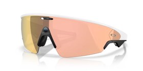 Resim Oakley Meta Vanguard White Prizm Rose Gold AI Spor Gözlüğü OW8001-080 