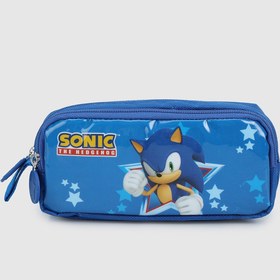 Resim Mavi Sonic 2050 Mavi Kalem Çantası 