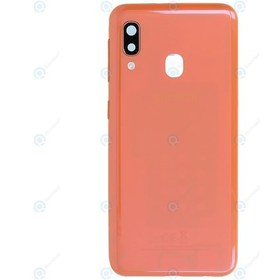 Resim BYR Samsung A20 E Turuncu Kasa + Kapak + Yan Tuşlar, LENS HARİÇ 