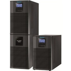 Resim Tescom Teos 110 10 KVA 16 x 9 AH Online UPS Güç Kaynağı 