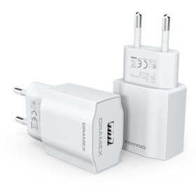 Resim Syrox D16B Universal Hızlı Şarj Aleti Beyaz 