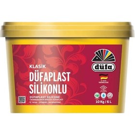 Resim Düfa Klasik Düfaplast Silikonlu İç Cephe Duvar Boyası 6 L 