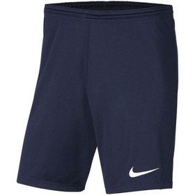 Resim Nike Erkek Futbol Şortu Dri-Fit Park iii BV6855-410 Lacivert 